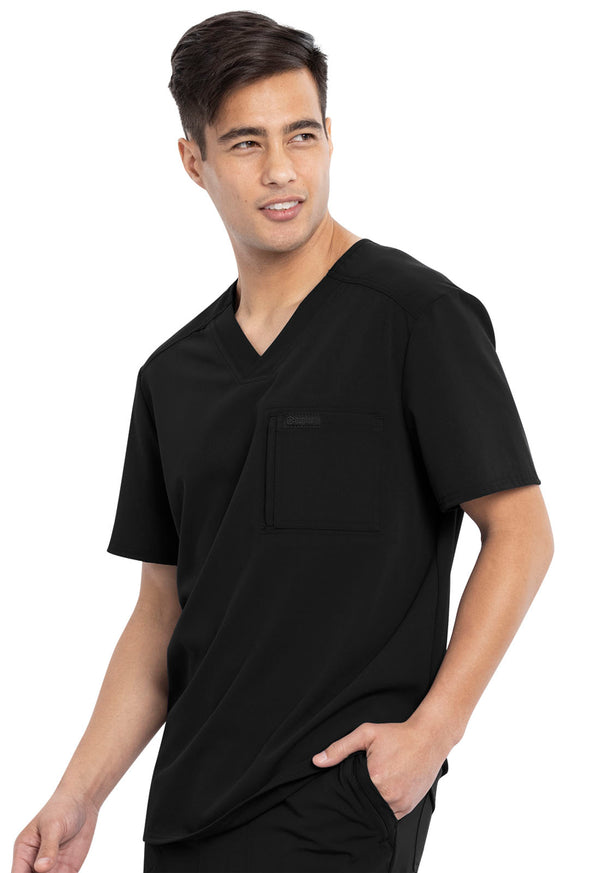 CK887A-black-v-neck-mens-scrubs-2.jpg