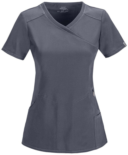Cherokee Infinity Mock Wrap Top 2625A