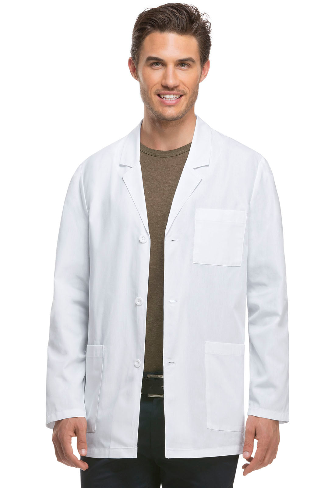 Dickies 31" Men's Consultation Lab Coat in White 81404