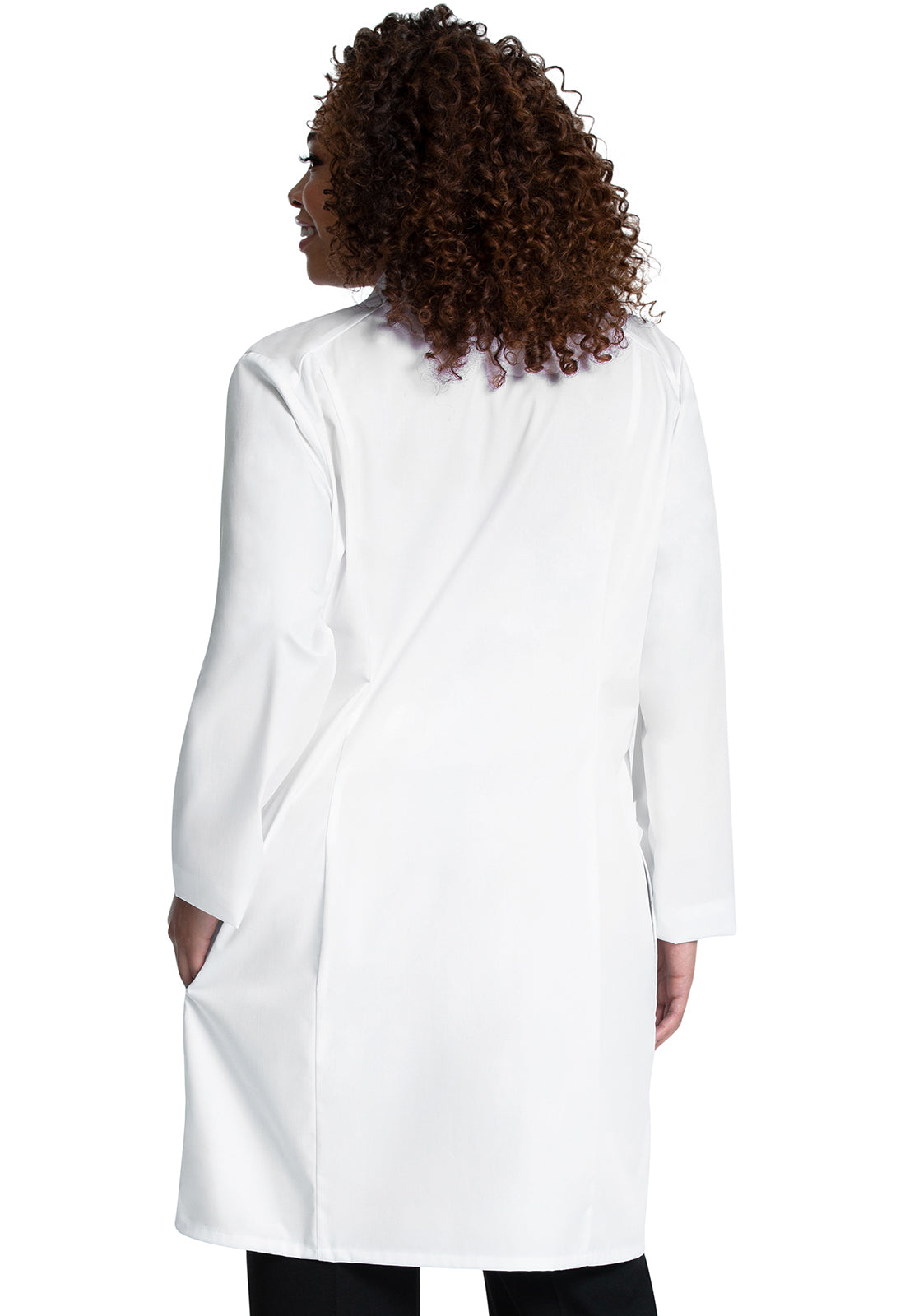 Cherokee 37" Lab Coat in White CK421