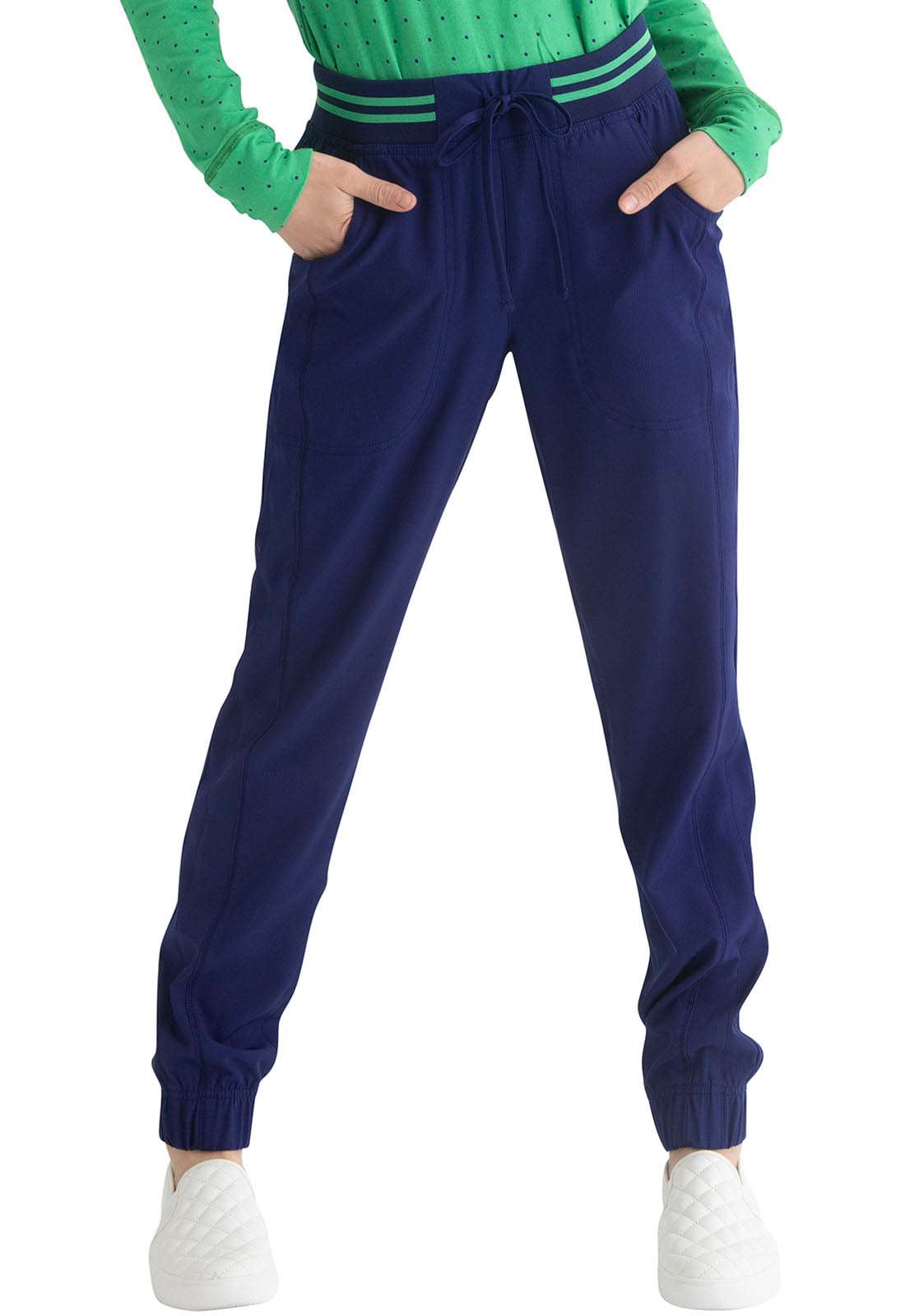 HeartSoul Rib Knit Waist Jogger HS090