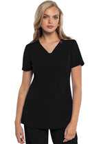 Med Couture  AMP V-Neck Top