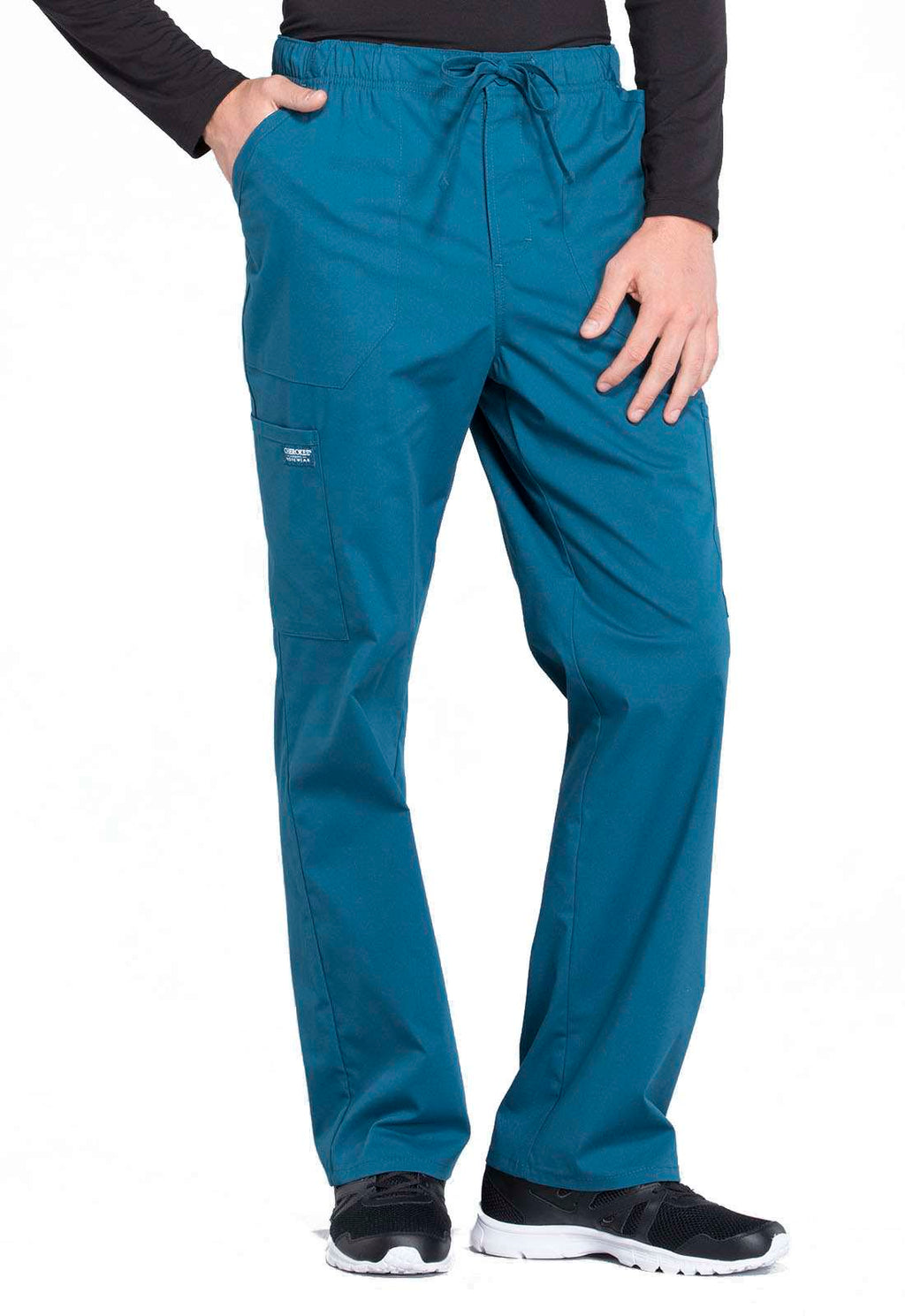 Cherokee Workwear Professionals Men's Tapered Leg Drawstring Cargo Pant WW190