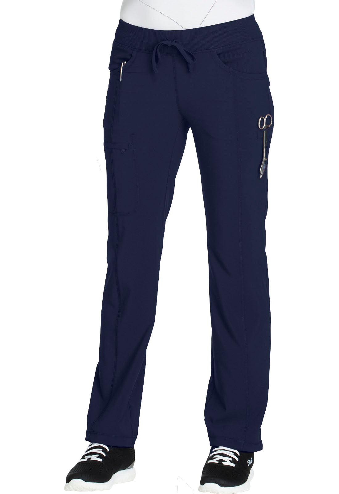 Cherokee Infinity Low Rise Straight Leg Drawstring Pant 1123A