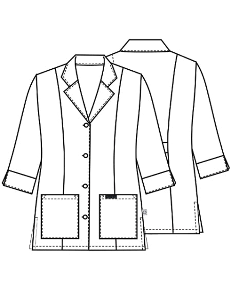 Cherokee Lab Coat 30" 3/4 Sleeve 1470