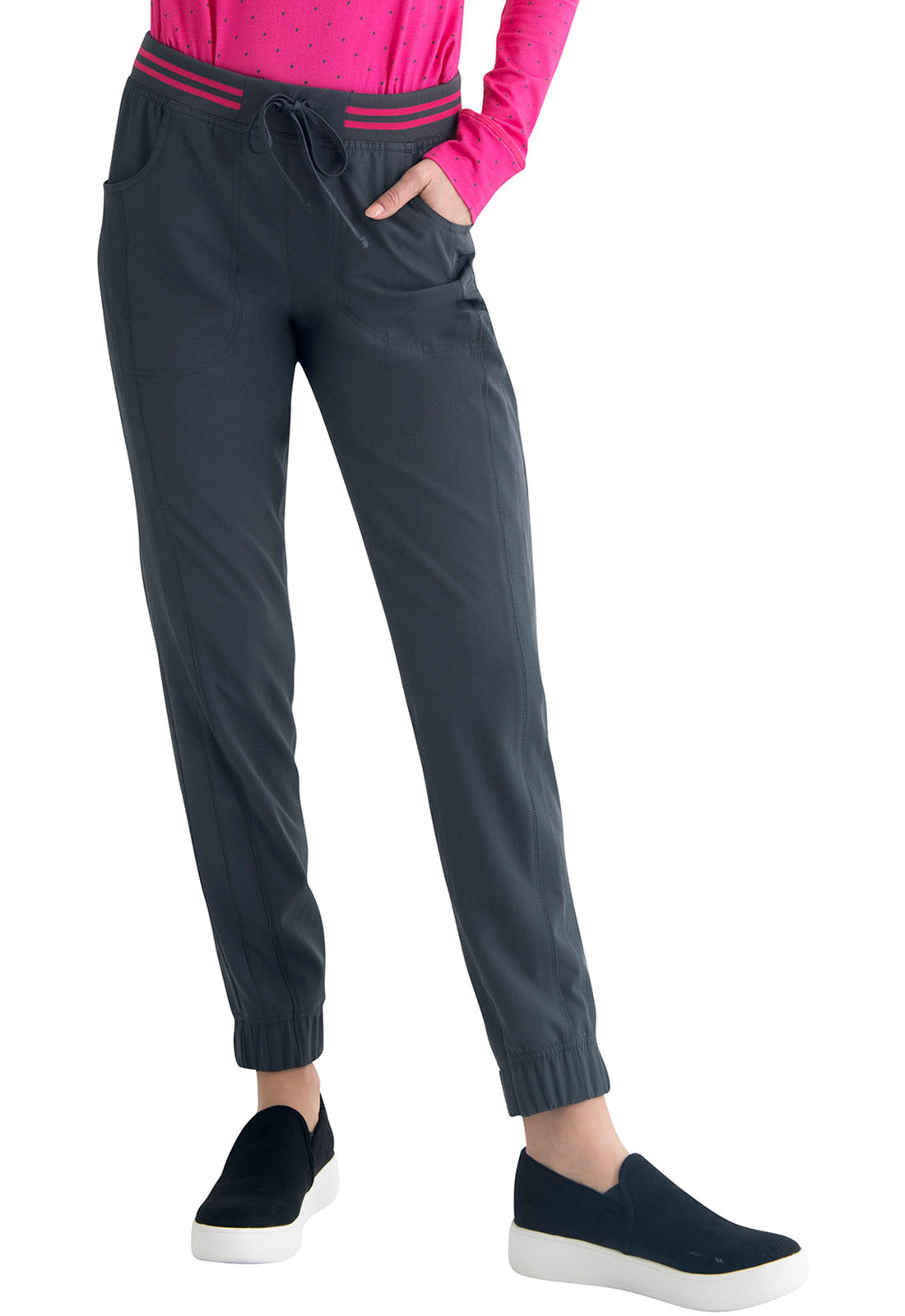 HeartSoul Rib Knit Waist Jogger HS090