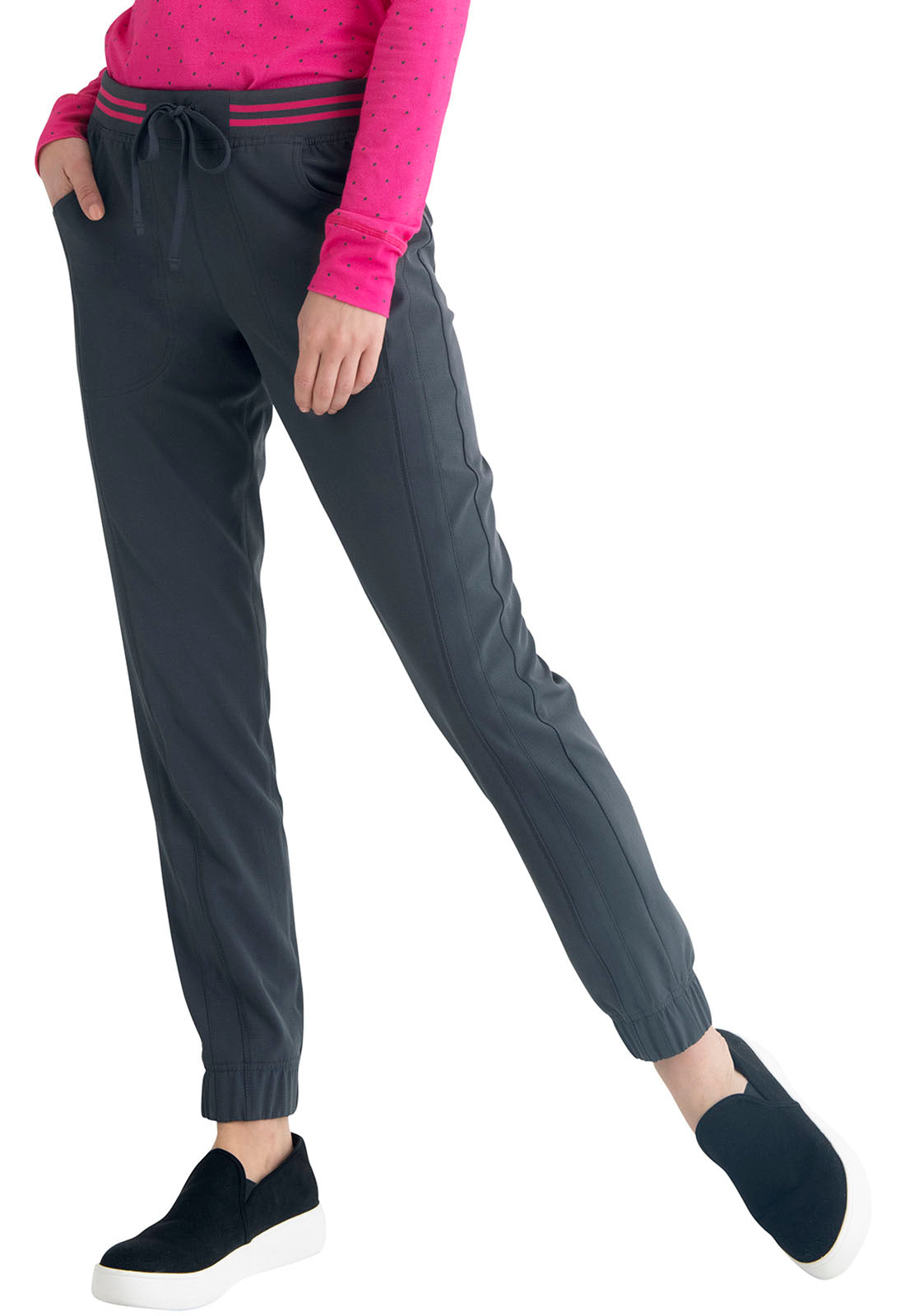 HeartSoul Rib Knit Waist Jogger HS090
