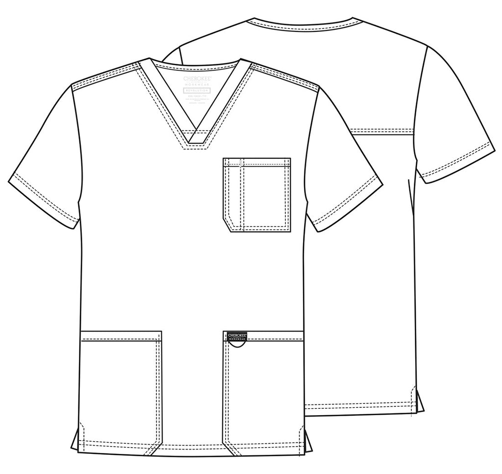 WW Revolution Men's V-Neck Top WW670